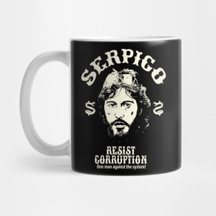 Serpico: A Badge of Integrity - Al Pacino Inspired T-Shirt Mug